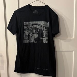 Black Graphic Short-Sleeve Men’s T-Shirt